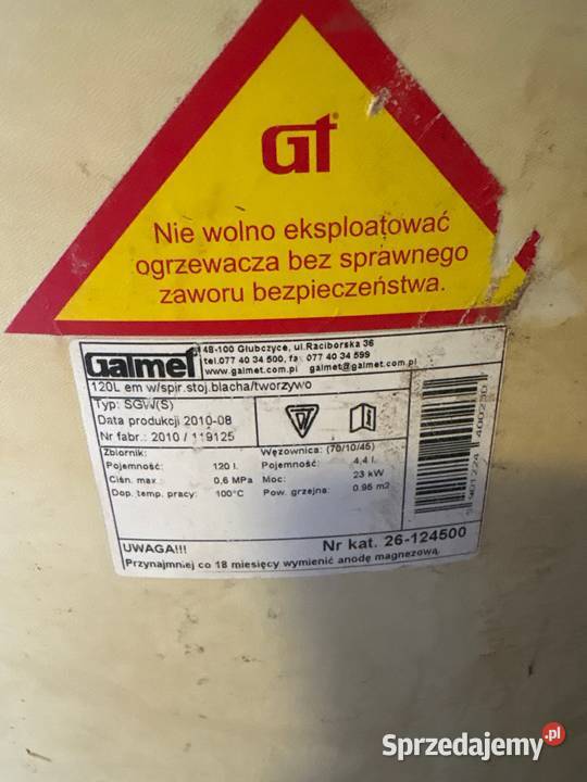 Zasobnik cwu do magazynowania i ogrzewania wody sprzedam