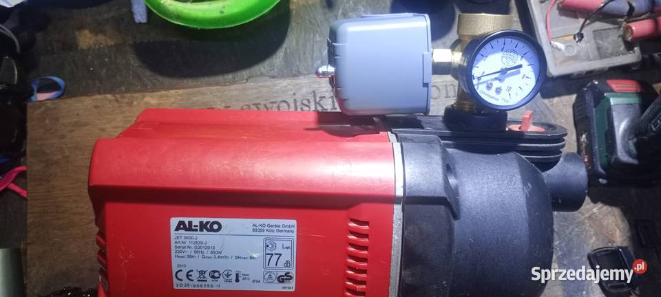 Pompa cisnieniowa Instalacje Rypin sprzedam