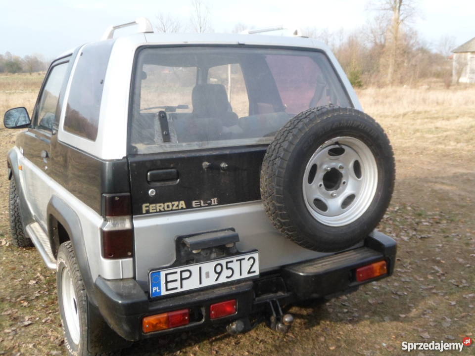 Sprzedam Daihatsu Feroza nie Patrol Vitara Rok produkcji 1995 Motoryzacja łódzkie Sieczka
