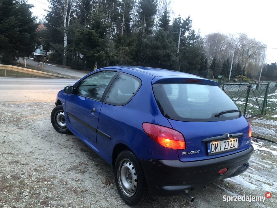 Peugeot 206 11benzyna 193000 dolnośląskie