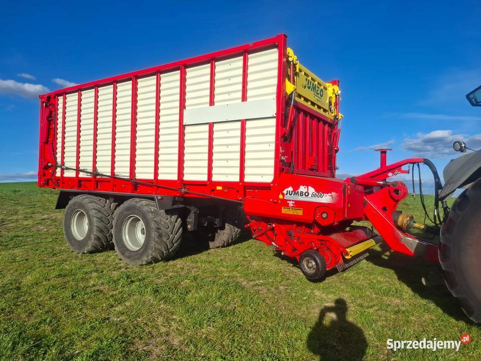 Przyczepa samozbierająca Pottinger Jumbo 6600 kujawsko-pomorskie