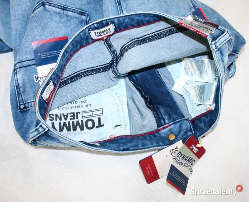 Tommy Hilfiger damskie jeansy TJ Sylvia rurki