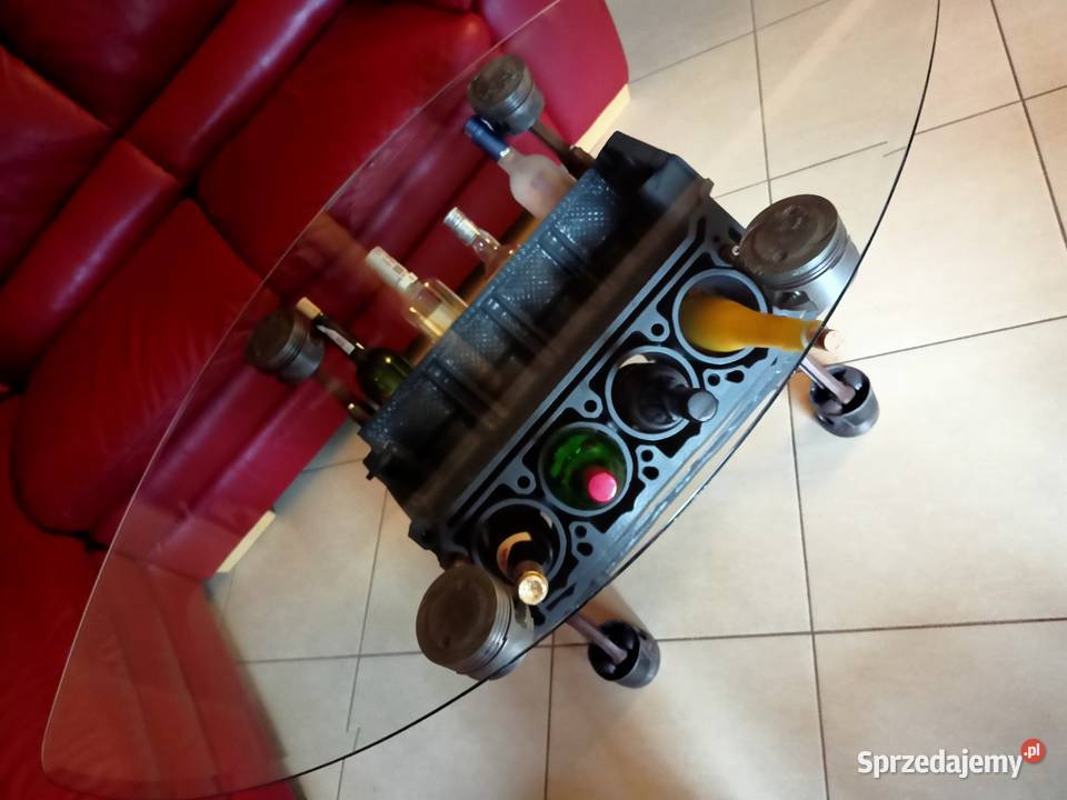 Ława stolik z bloku silnika V8 Mercedes 43 AMG zachodniopomorskie Szczecin