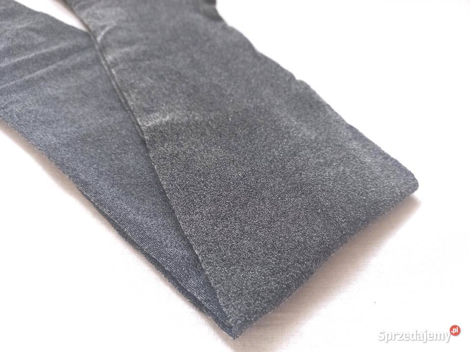 szare Rajstopy srebrne Grube r 3840 melanż NOWE szary/srebrny podlaskie Białystok