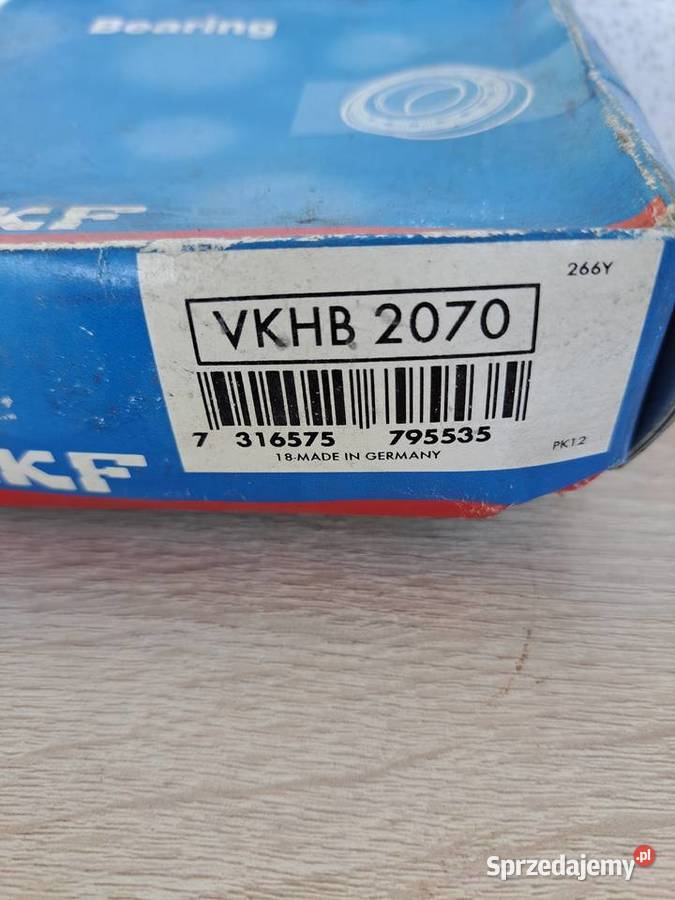 Łożysko SKF VKHB 2070 zachodniopomorskie Niwka
