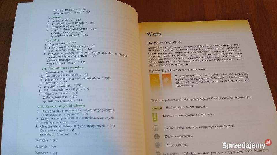 Matematyka wokół nas gimnazjum 2 podręcznik Rok wydania 2010 Gdańsk