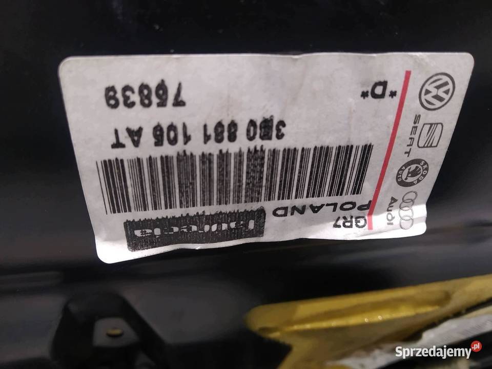 FOTELE PRZÓD GRZANE ELEKTRYCZNE SKÓRA KPL Skoda