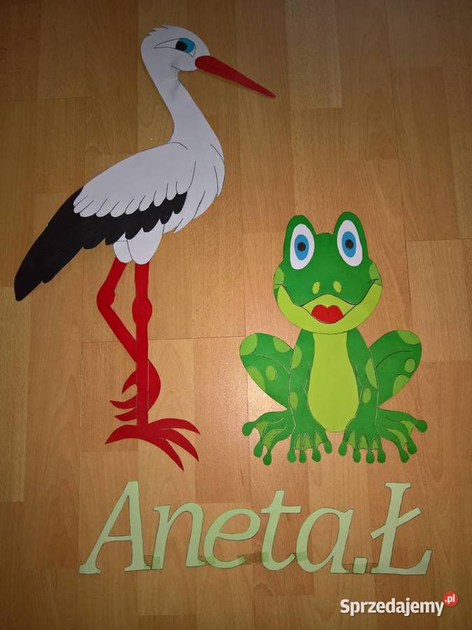 Dekoracje dwustronne okienne wiosenne z brystolu Garwolin