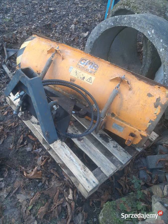 Pług do śniegu traktorek nośnik wielkopolskie