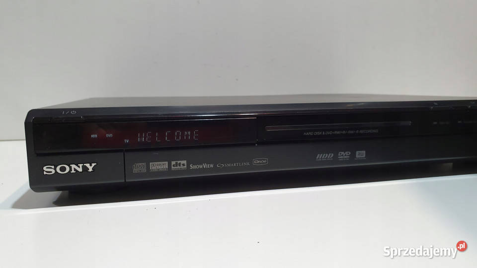 SONY CD RDR hx 725 Nagrywarka DVD HDD odtwarzacz Sony Międzychód