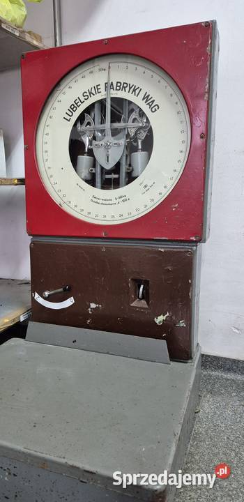 WAGA UCHYLNA z czasów PRL dolnośląskie Bystrzyca Kłodzka