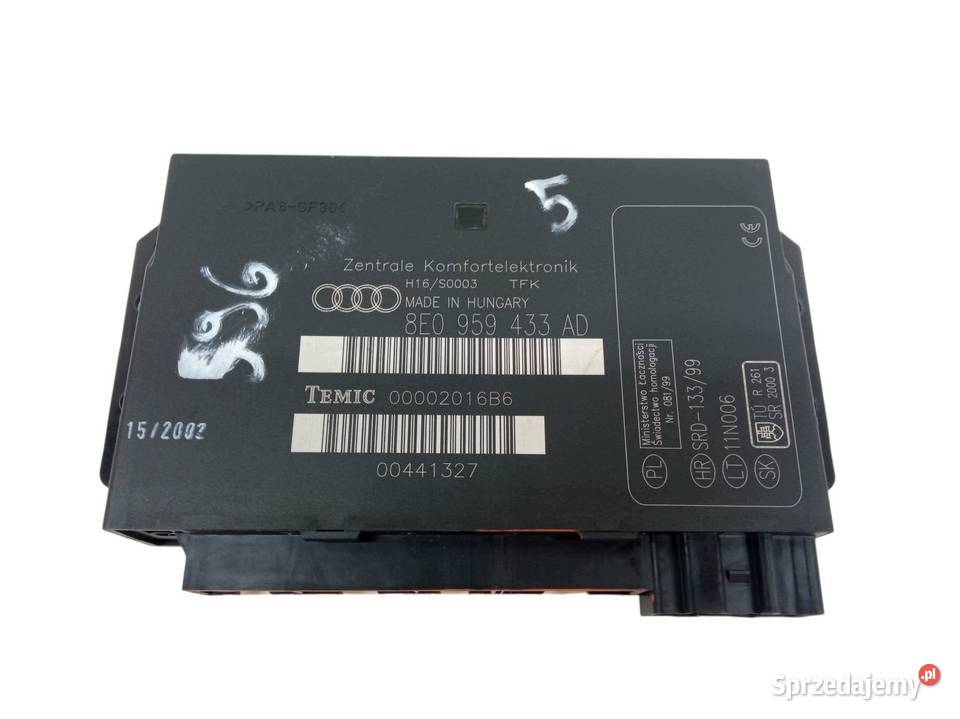 MODUŁ KOMFORTU 8E0959433AD Audi A4 II 20002006