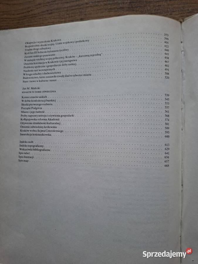 Dziejen KrakowaJ Bieniarzówna JM Małecki t2 i 3 Rok wydania 1979
