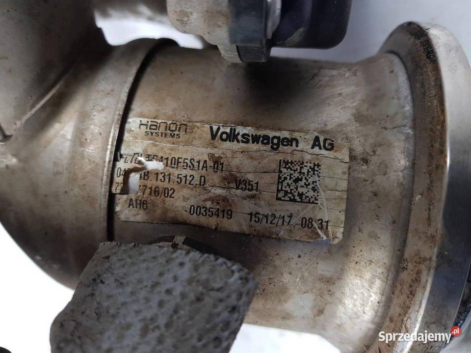 CHŁODNICZKA SPALIN 04B131501D SKODA FABIA III Lipno