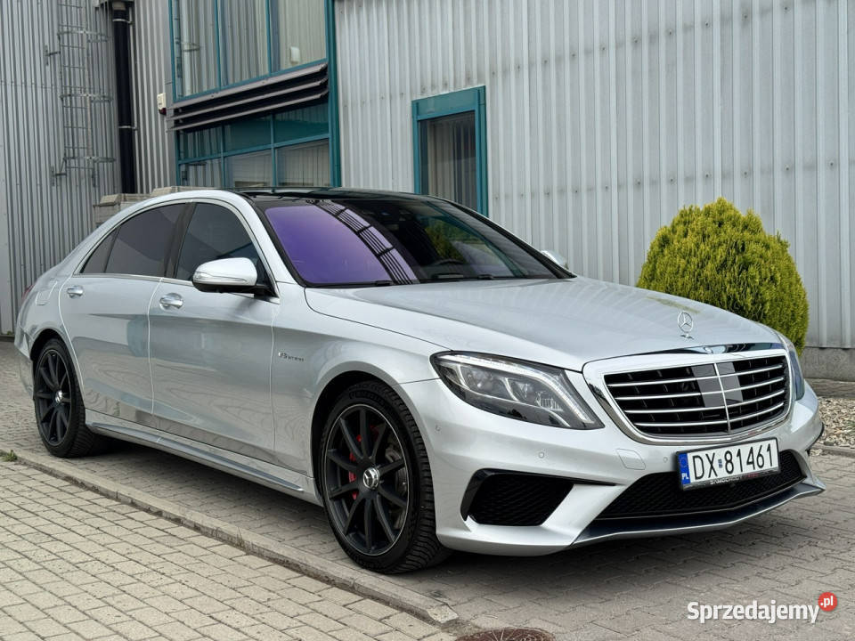 Mercedes S 63 AMG Long Pełne wyposażenie nowy srebrny
