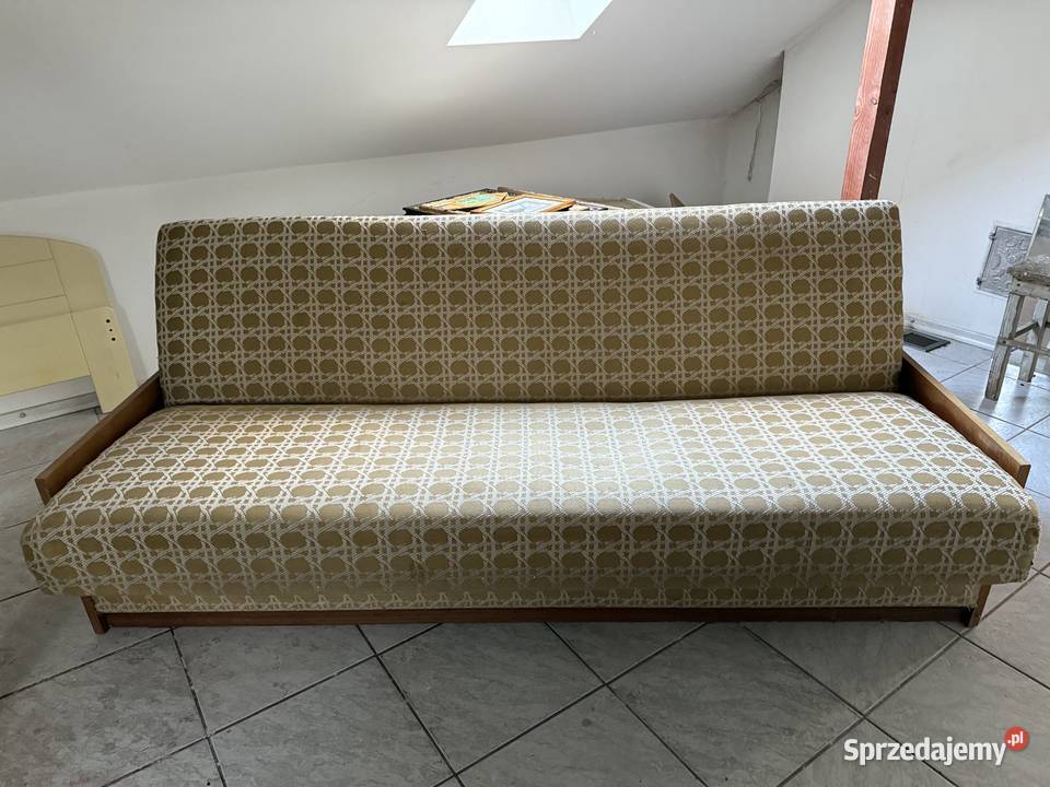 Tapczan rozkladany Mariolaz lat 70 Lublin