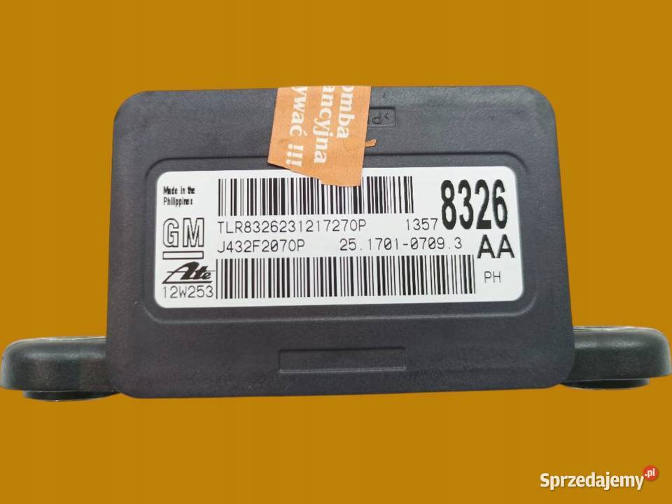 CZUJNIK SENSOR ESP 13578326 Opel Astra IV 2009 J