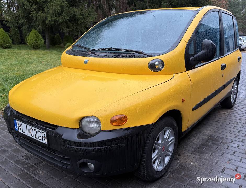 FIAT Multipla 19 JTD MOCNO Doinwestowana do 105KM