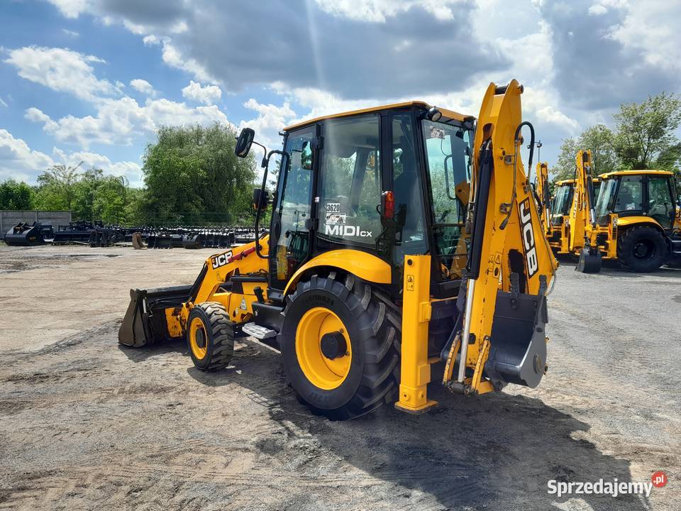 JCB MIDI CX 3CX 2013R KOPARKOŁADOWARKA 2CX 3CX Koparko ładowarki wielkopolskie Krotoszyn