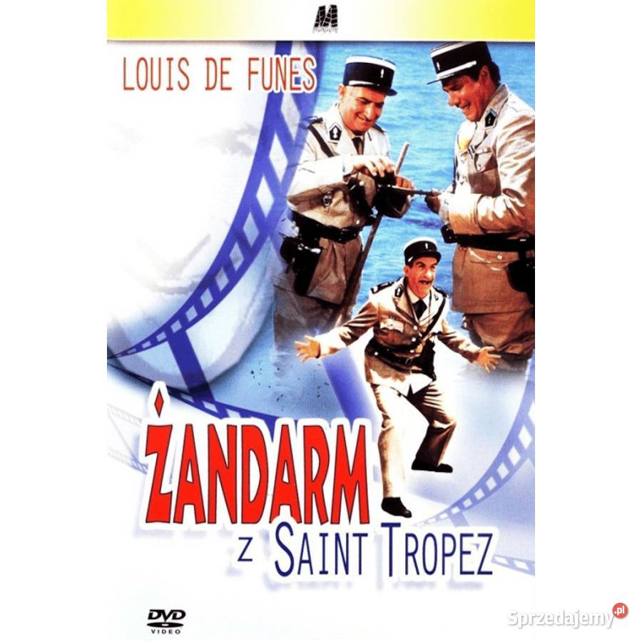 Żandarm z Louis De Funes 6 odcinków DVD BOX Warszawa