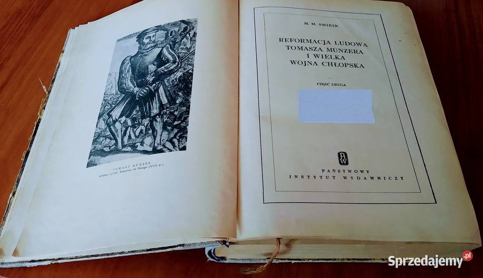 eformacja ludowa Tomasza Mnzera i wielka wojna Gdańsk