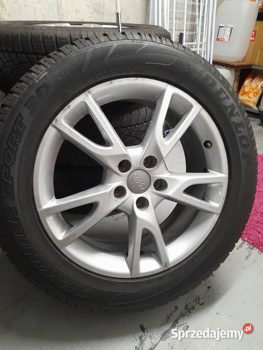 Alufelgi audi Q3 z oponami zimowymi mazowieckie Lekarcice Stare