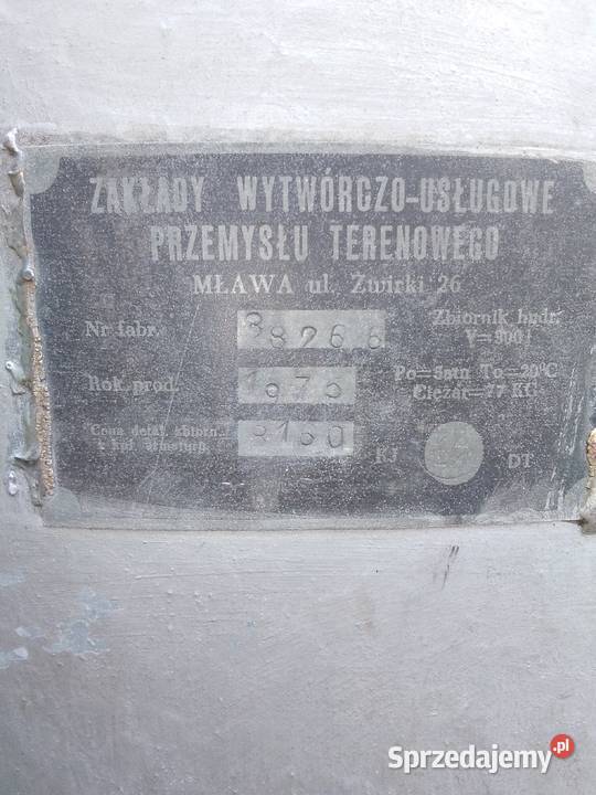 Bojler 300l na wodę podkarpackie Gorzyce