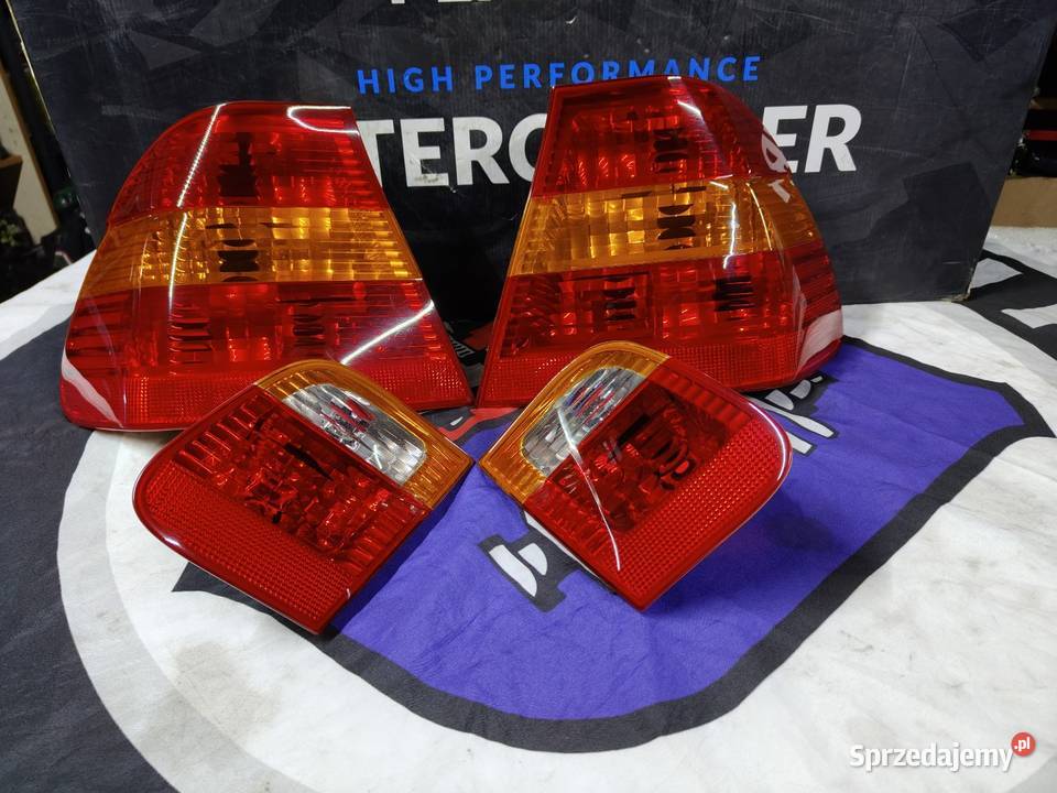 Bmw e46 sedan lift lampy tył narożniki i klapa Aleksandrów Łódzki
