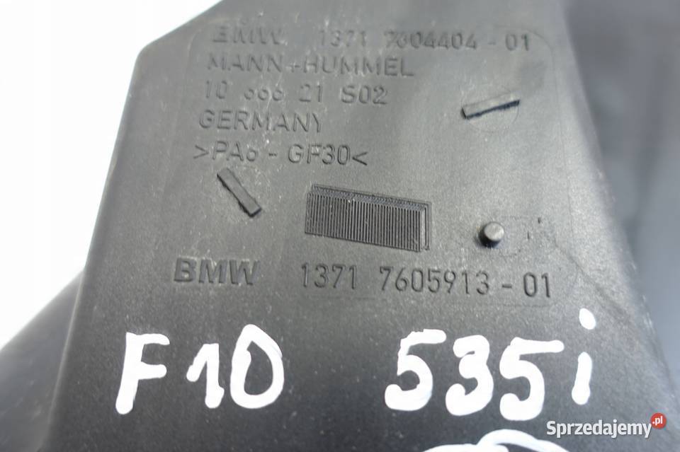 BMW F10 535 30 i OBUDOWA FILTRA POWIETRZA lubelskie