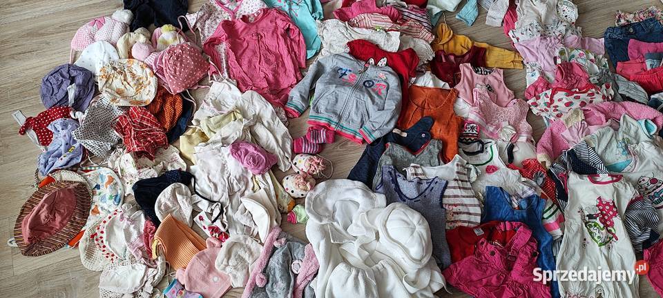 Odzież dziecięca 6886 body spodnie kaftaniki 9m+