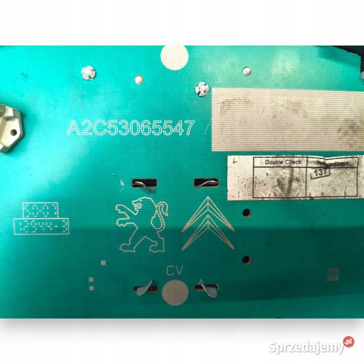 LICZNIK ZEGARY A2C53065547 Peugeot 207 14 8V 16V
