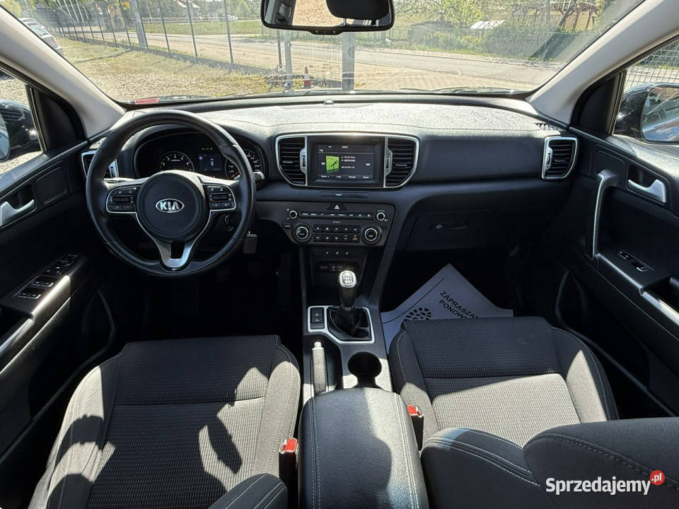 Kia Sportage navipodgrzewana kierownicaserwisz czarny Dąbrowa