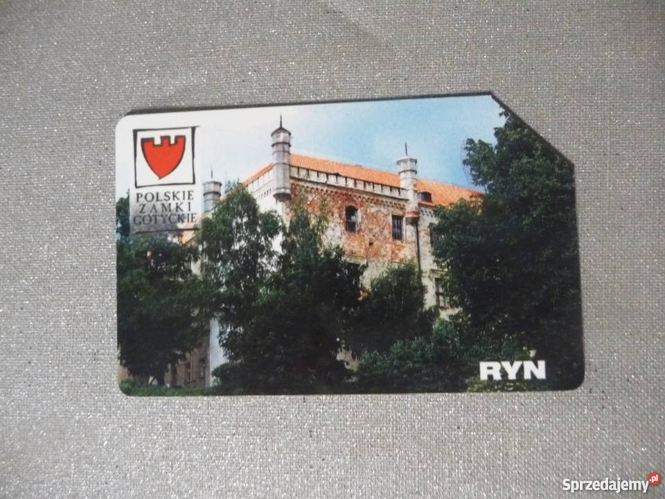 Polskie karty telefoniczne Zamki Gotyckie Warmii wielkopolskie Poznań sprzedam