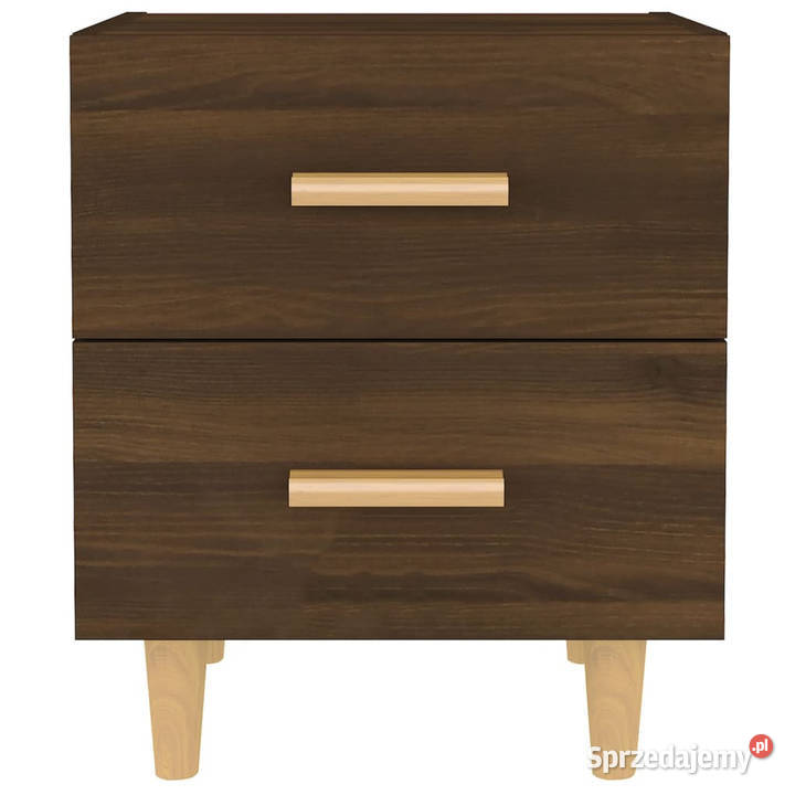 Szafki nocne 2 brązowy dąb 40x35x475 WM817290 mazowieckie Warszawa