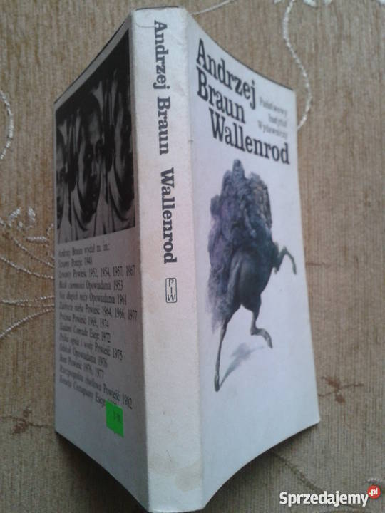 WALLENROD Aandrzej BRAUN literatura piękna - proza polska Parczew sprzedam