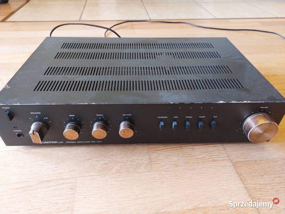 UNITRA stereo amplifier pw7011 mazowieckie Warszawa sprzedam