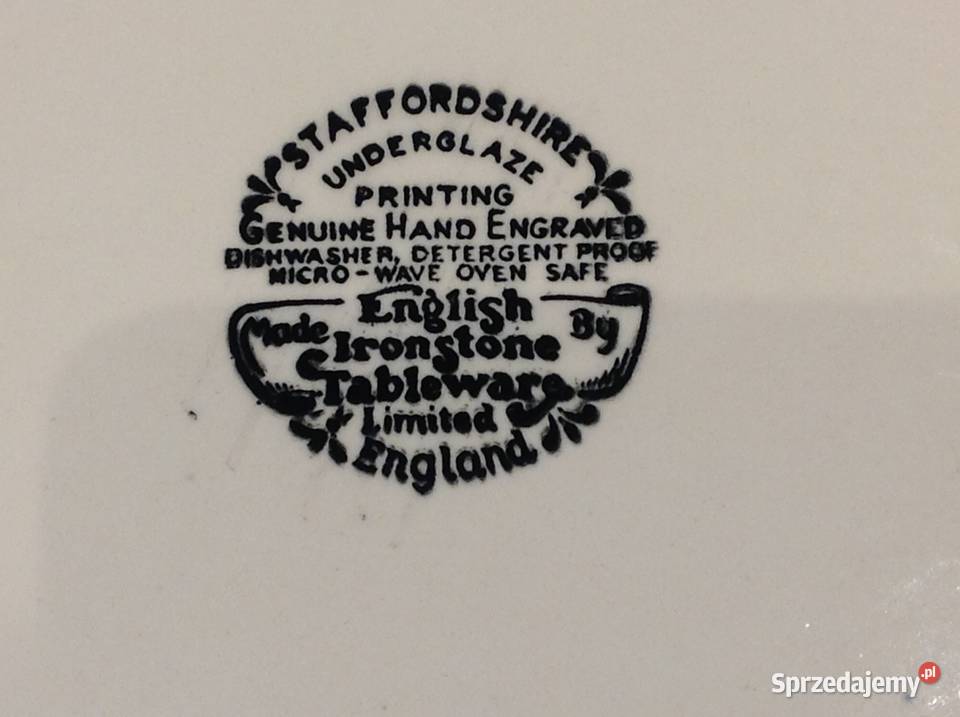 Półmisek Angielski Porcelana English Ironstone Nowa Sól