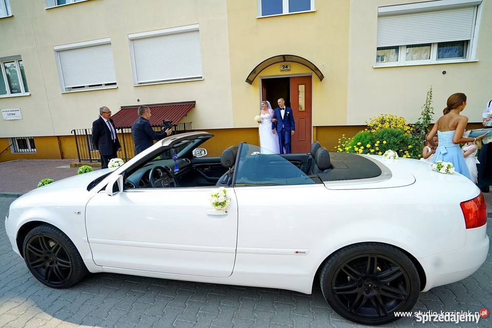 AUDI A4 Cabrio S4 BIAŁY Leszno