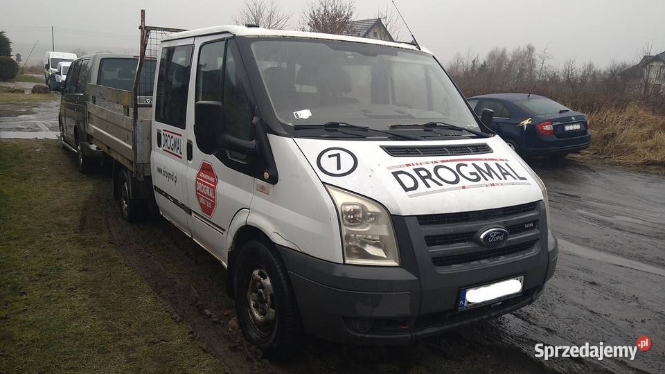 ford transit skrzynia doka 24 tdci 7 osobowy Samochody dostawcze zachodniopomorskie