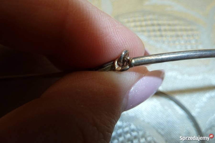 naszyjnik srebrny kulki srebrne mazowieckie Radom