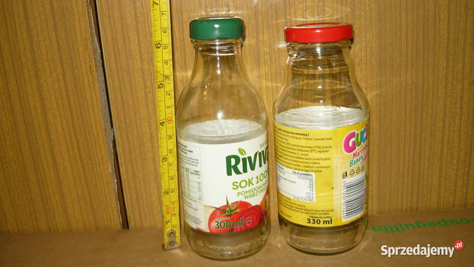 Butelki 03l 033l z nakrętkami słoiczki słoiki Sokółka