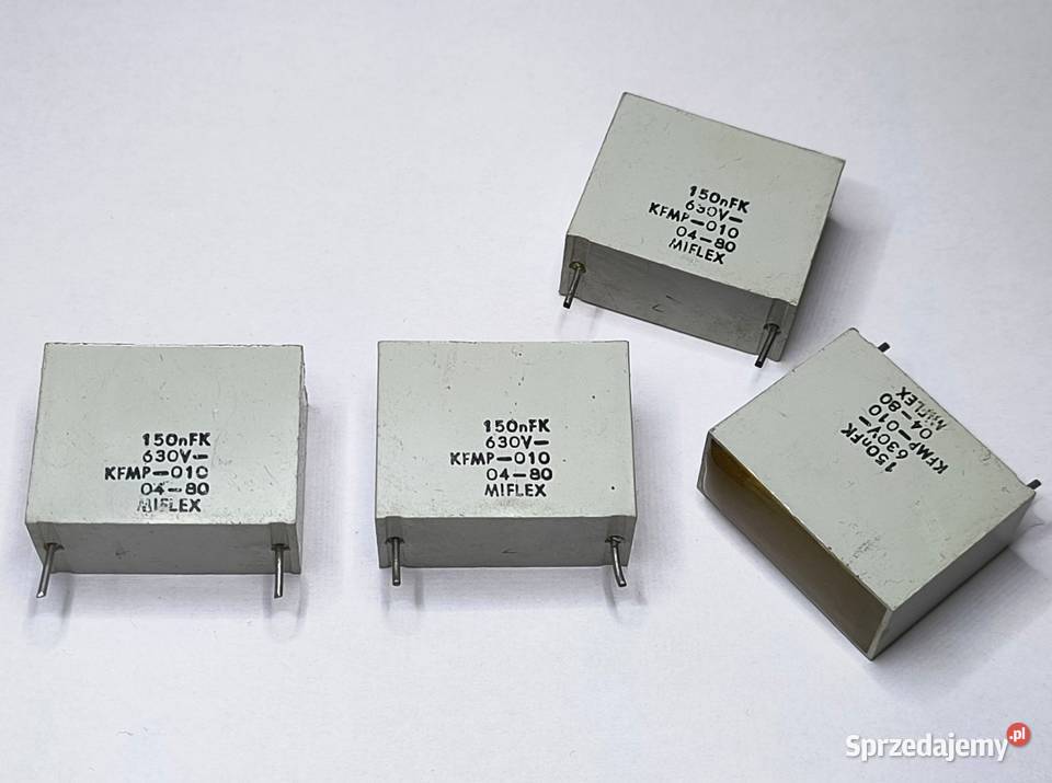 Kondensator 150nF 630V KFMP010 Unitra MIFLEX pomorskie sprzedam