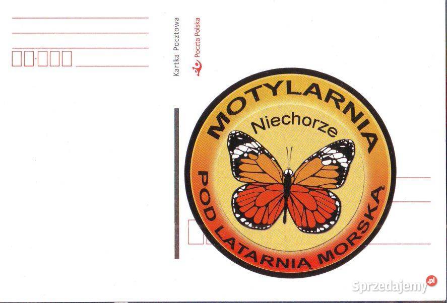 Kart Poczt Motylarnia w Niechorzu Gliwice
