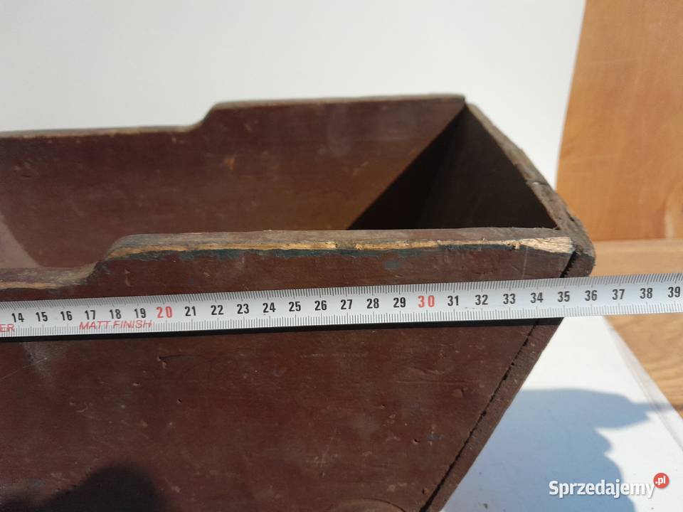 Stara zabytkowa kołyska lalek lalki zabawka Dąbrowa Górnicza