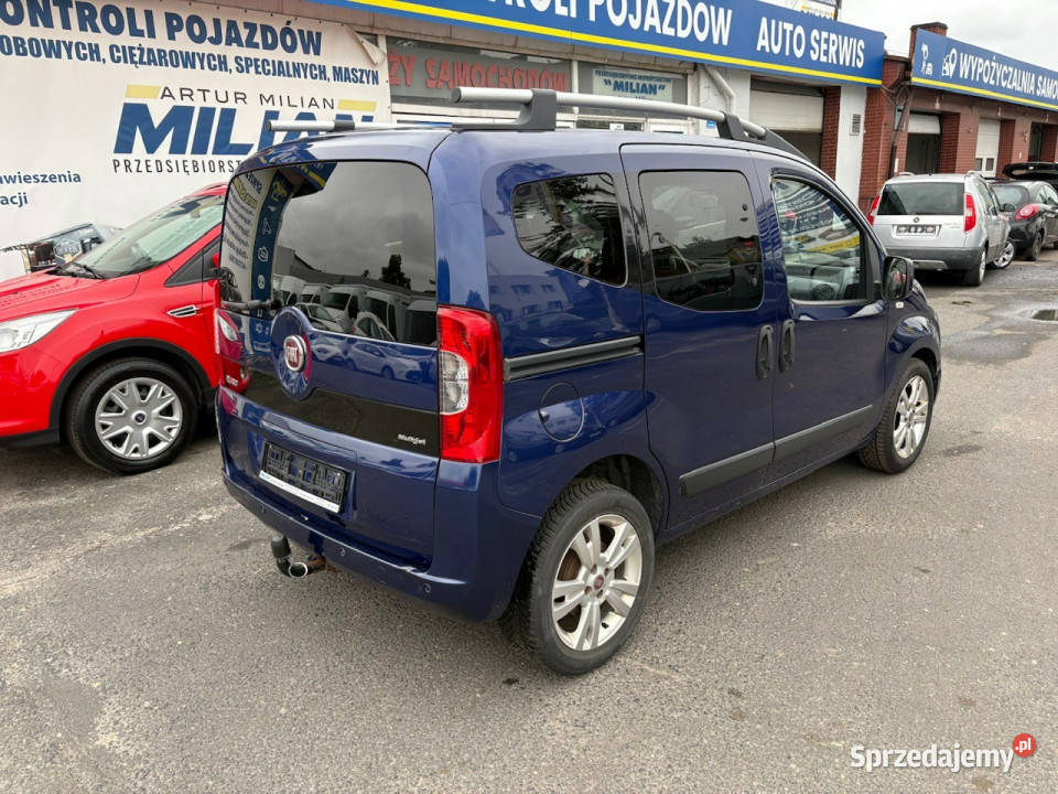Fiat Qubo Fiat Qubo 1395 Klima 2013 niebieski Syców