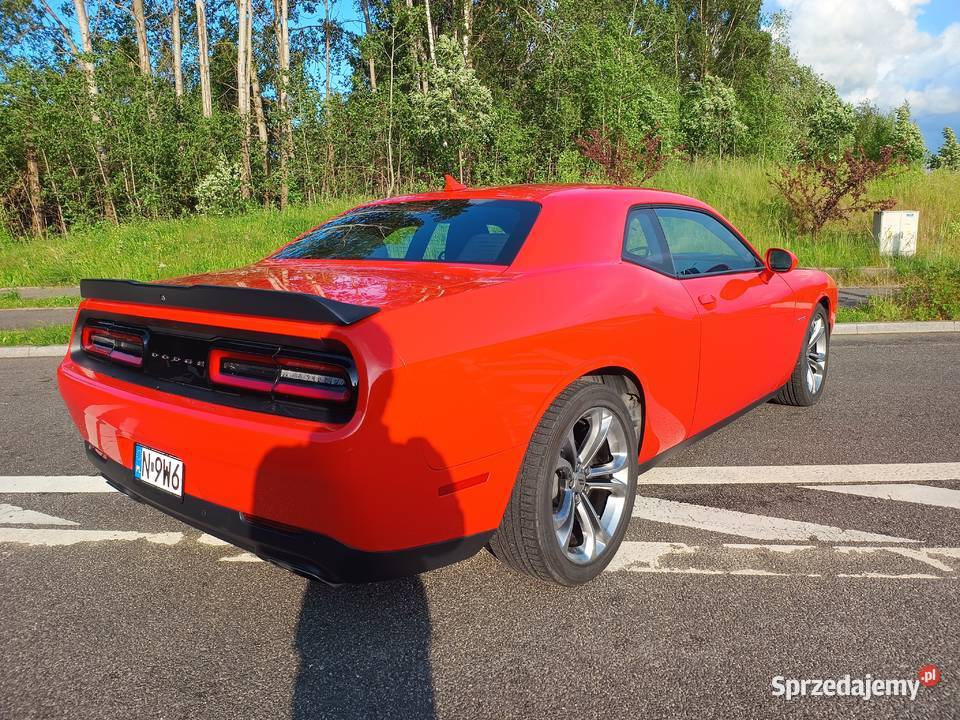 Dodge Challenger 57 HEMI Shaker idealny Zamiana czujnik parkowania Challenger Olsztyn