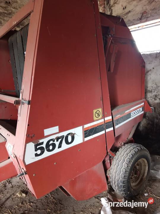 Sprzedam prasę FiatAgri 5670 Rolujące (belujące) Korfantów