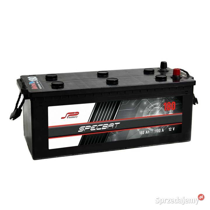 Akumulator SPECBAT 180Ah 1100A EN LEWY PLUS pomorskie Gdańsk sprzedam