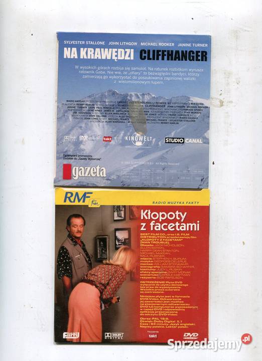 Kłopoty z facetami Na krawędzi 2 Filmy DVD zachodniopomorskie sprzedam