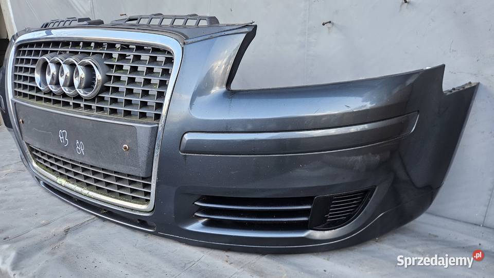 AUDI A3 8P ZDERZAK PRZEDNI PRZÓD DUŻY GRILL Radom